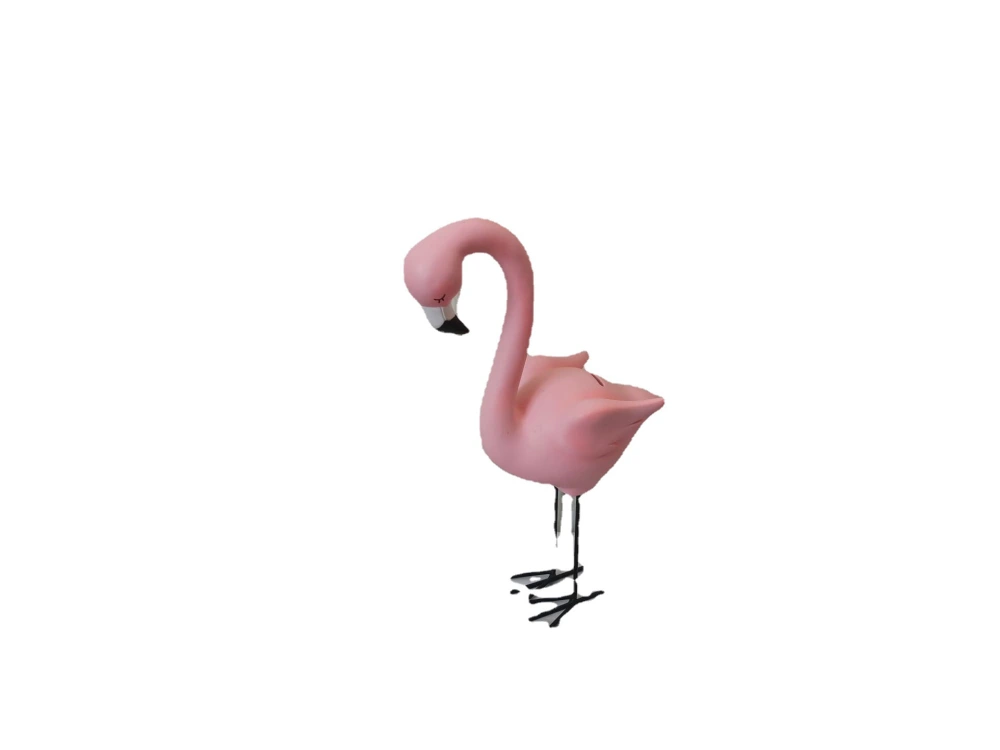 Light Luxury Internet Celebrity Flamingo Home Decoration Money Box