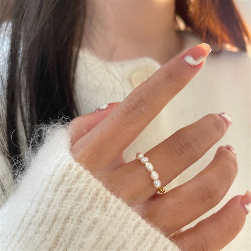 Temperament And Gentle Adjustable Elastic Rope Ring