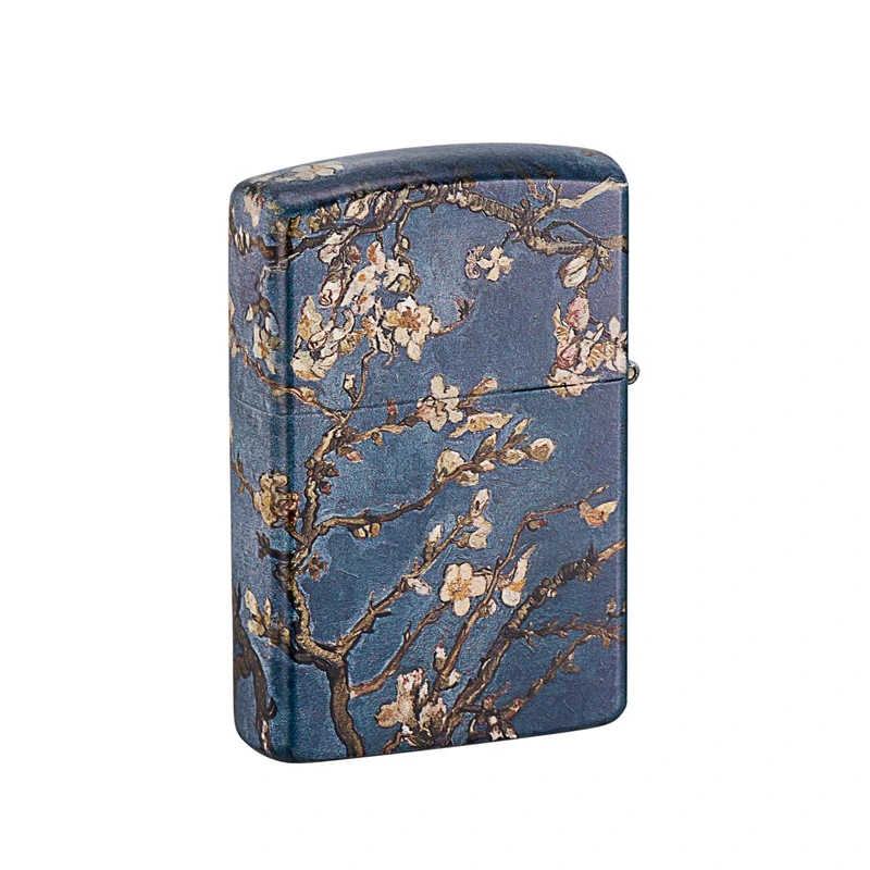 Apricot Pattern Pure Copper Casing Kerosene Lighter