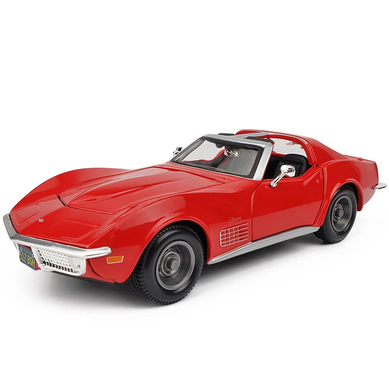 Corvette 1970 Classic Car Simulation Alloy Car Model Car Model Ornaments