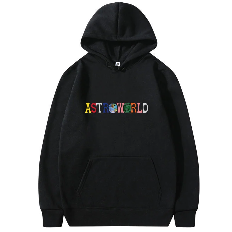 Fleece unisex hooded sweater
