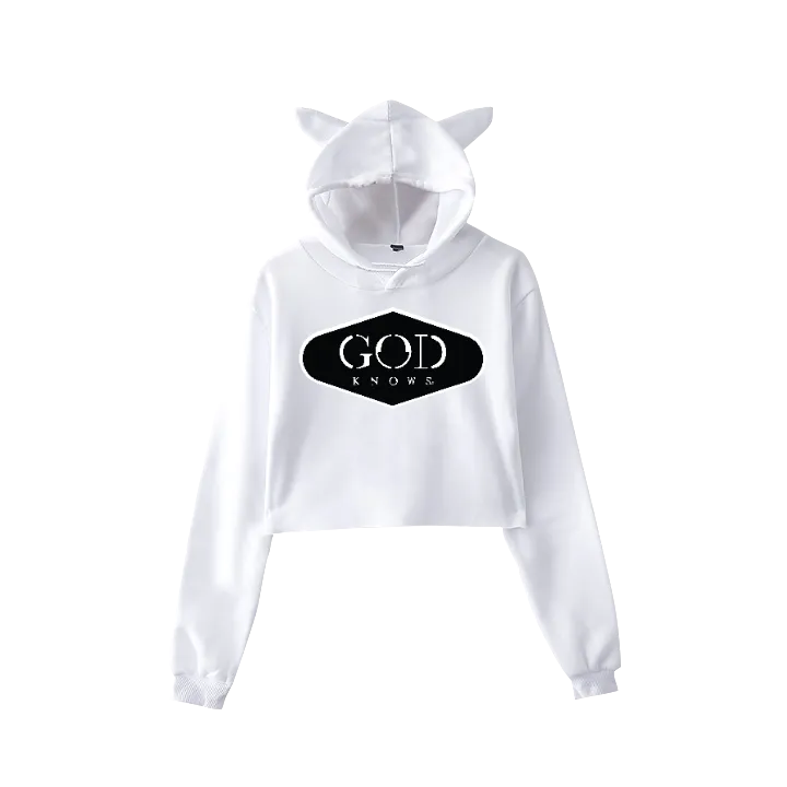 Personalized Belly-baring Cat Ear Hoody Coat