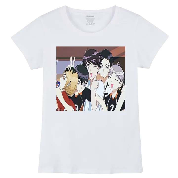 Custom women T-shirt Cotton