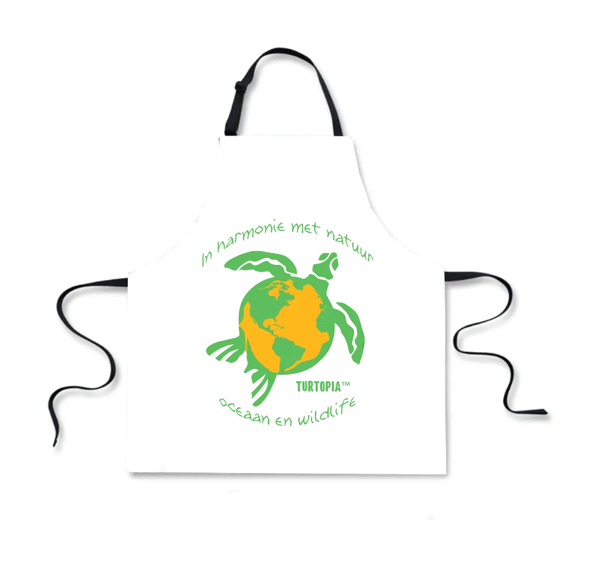 Turtopia All-over Printing Kitchen Apron