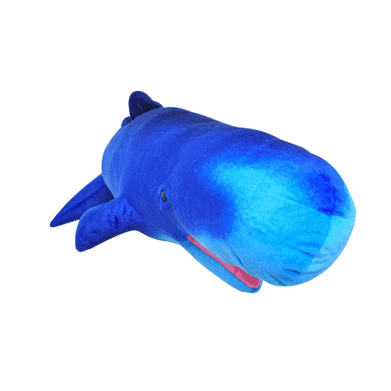 Sperm whale plush toy