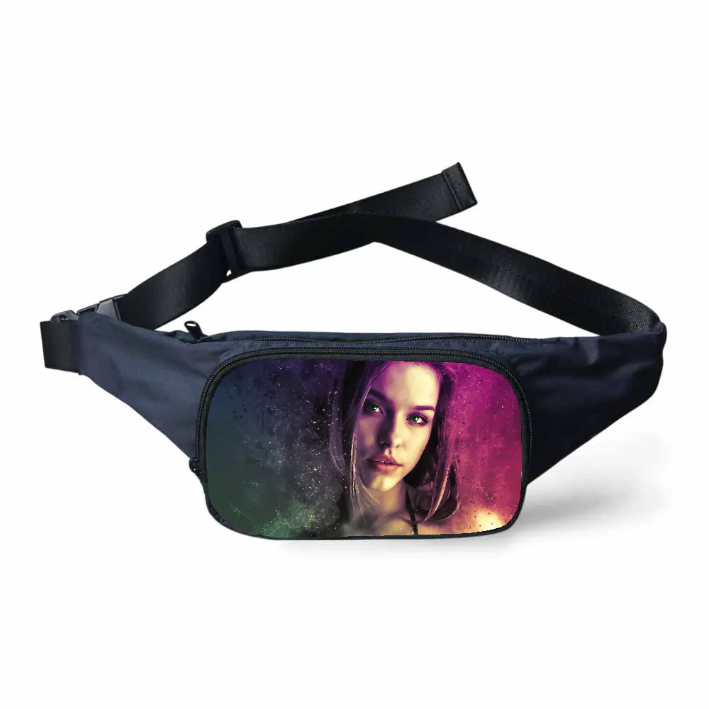 Waist Packs Women Black Art African Girls Waist Bags Customized Fanny Pack for Females Chest Phone Pouch Ladies Belt