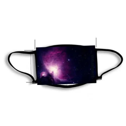 Space Nebula Quantamask™ Fabric Washable Mask