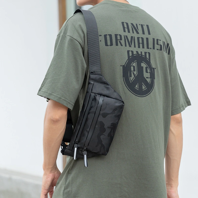 Men's single shoulder diagonal belt bag