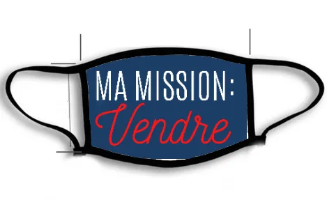 Masque "Ma mission : Vendre"