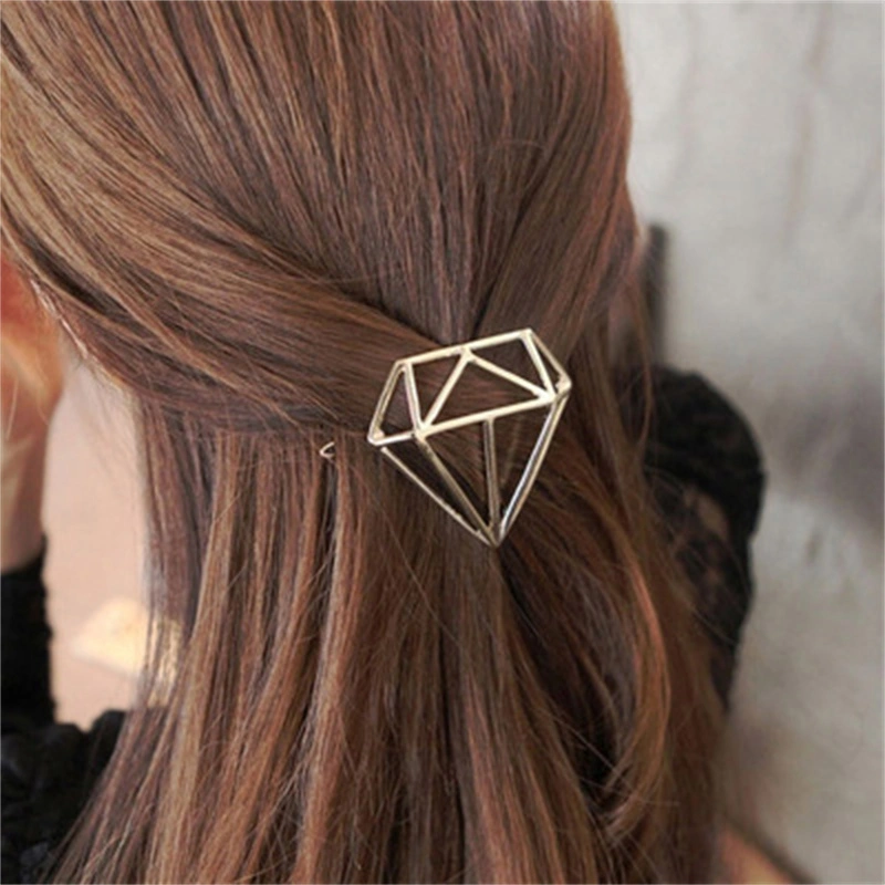 Women's Temperament Fashion Geometric Alloy Hair Clip