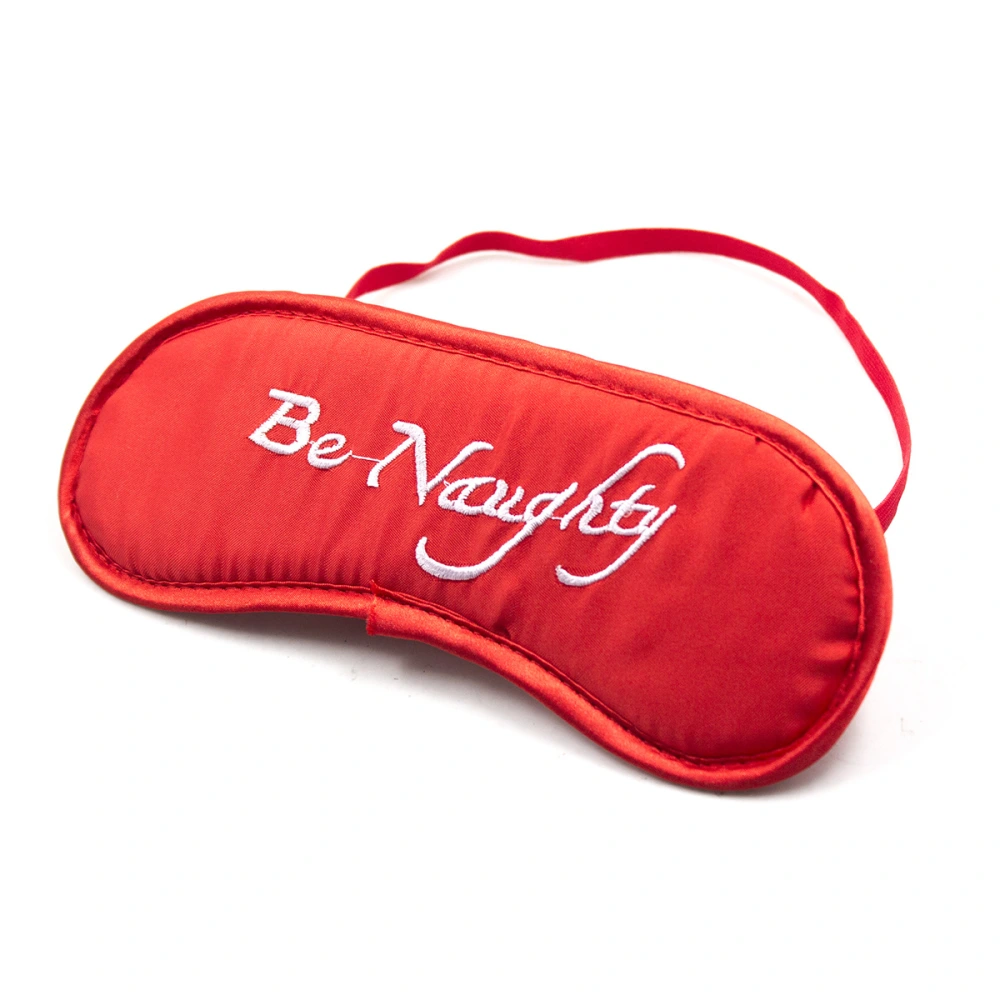 Eye Mask Light Blocking Nylon Red