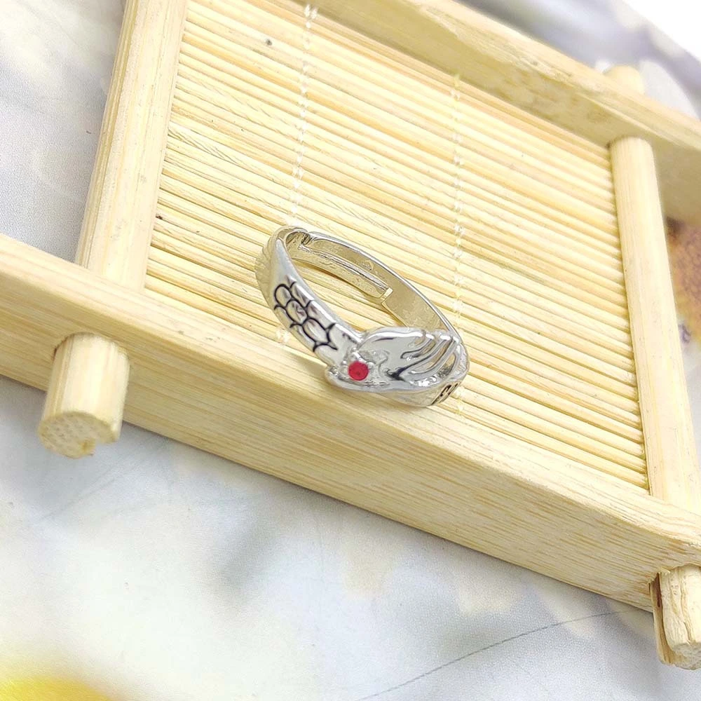 Geometric Alloy Ring Circular Jewelry