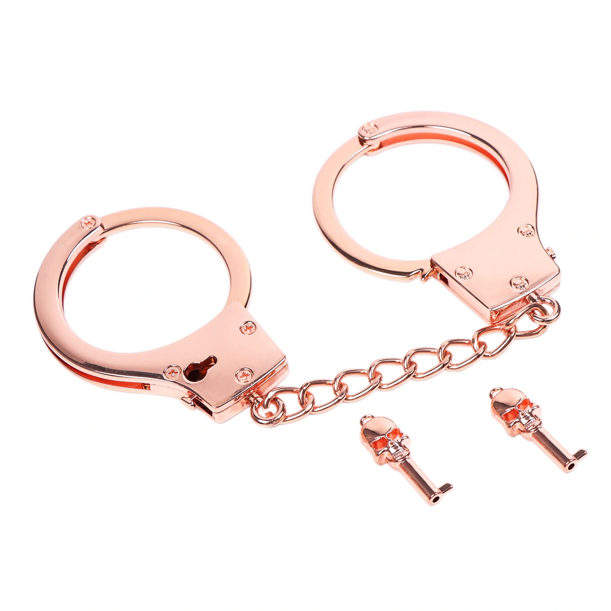 Skeleton Head Key Iron Chain Alloy Handcuffs