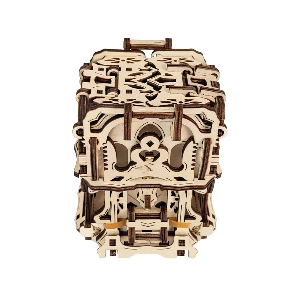 Manual Assembly Model Of Three-dimensional Puzzle Storage Box