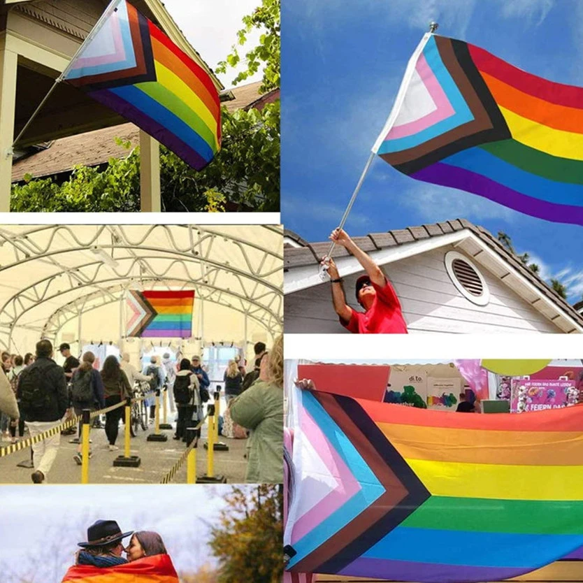 90x 150cm Comprehensive Rainbow Flag