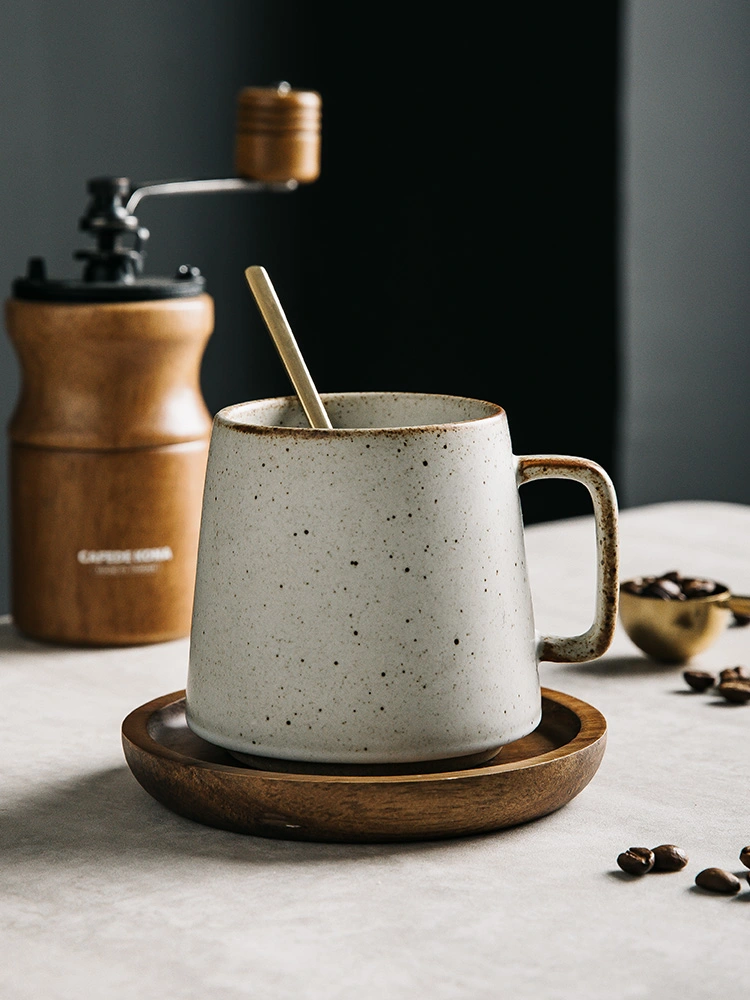 Niche Retro Style Japanese Stoneware Mug