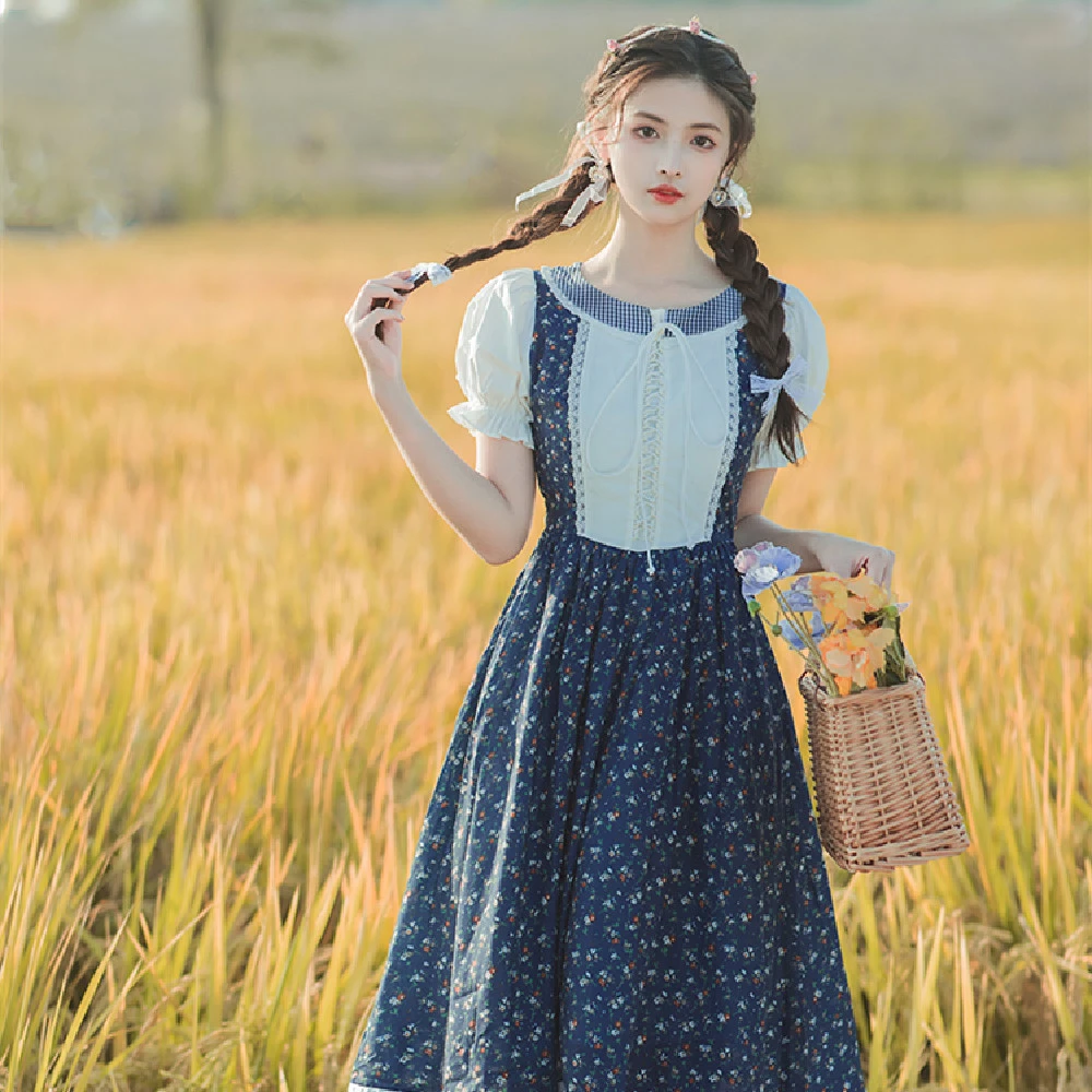 Garden Style Dress Summer Girl