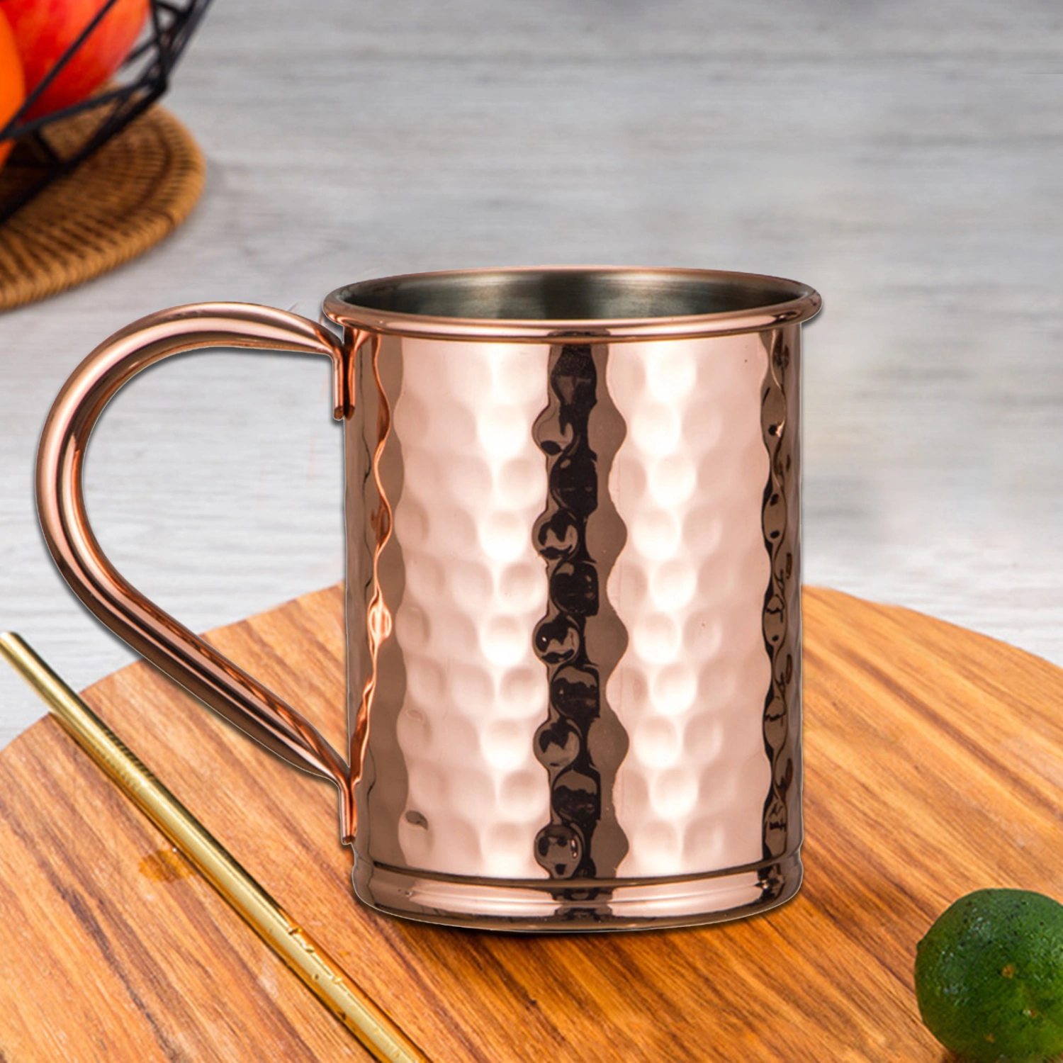 400ml Beer Cup Eco-friendly Corrosion Resistant Stainless Steel Vintage Multipurpose Water Mug for Dorm 