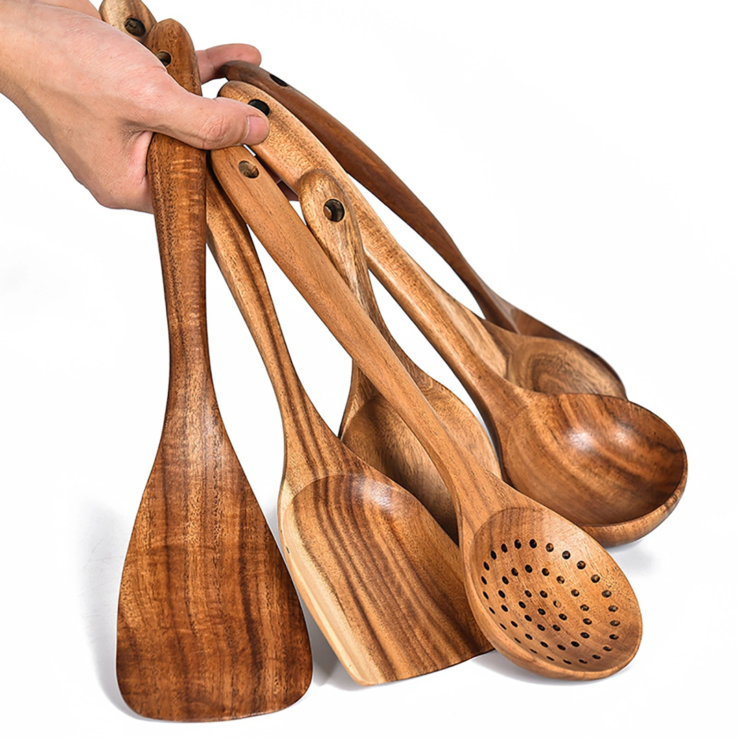 Soup Spoon Kitchen Tool High Temperature Resistant Sturdy Frying Spatula Skimmer Spoon Kitchen Supplies