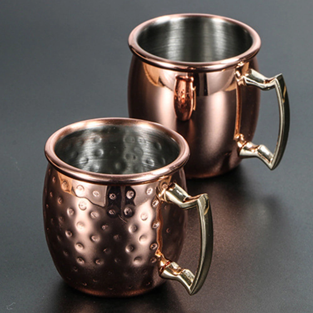 60ml Moscow Mule Mug Stainless Steel Beer Wine Water Milk Coffee Cup Drinkware