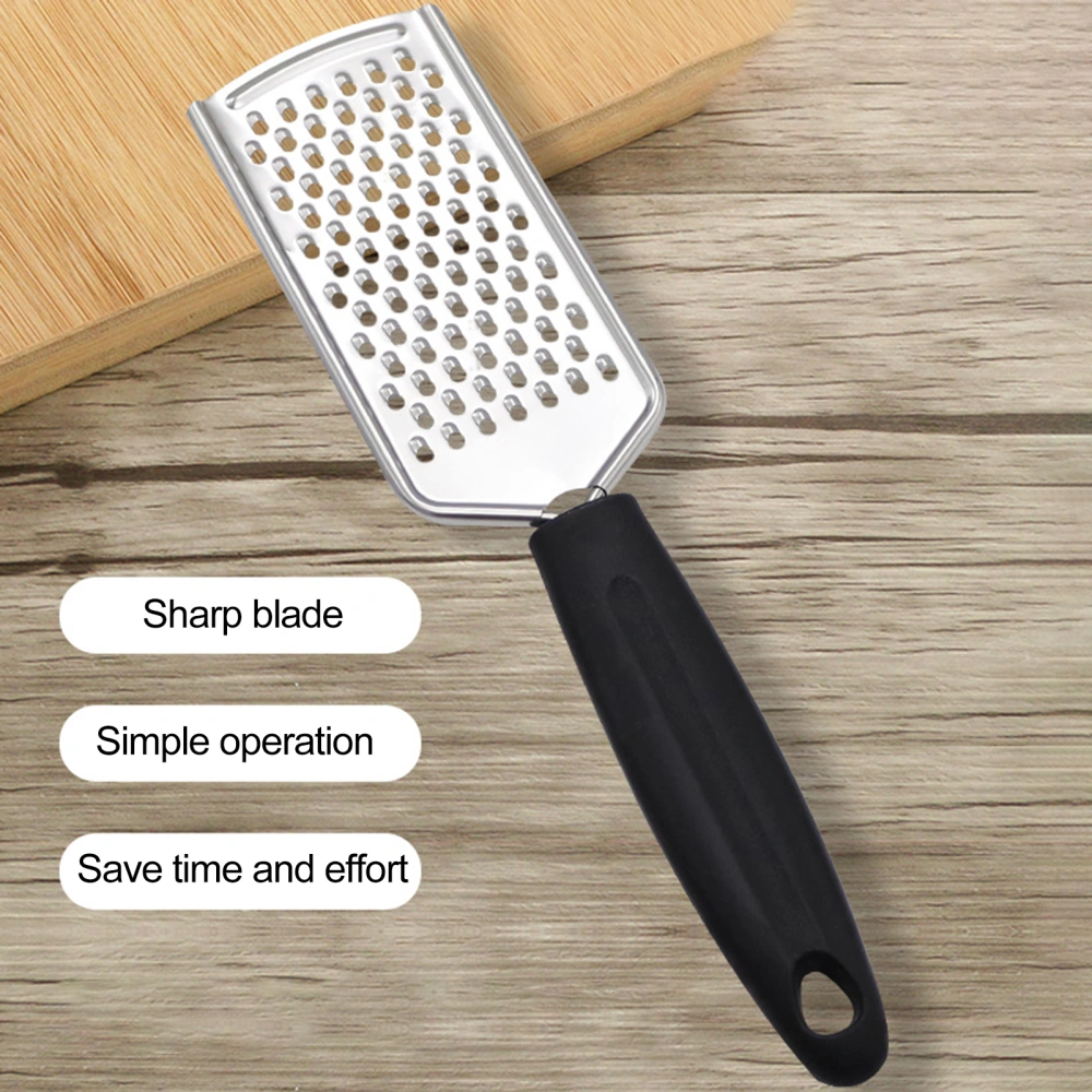 Sharp Potato Shredder Long Handle Stainless Steel Butter Cheese Grater Manual Shredder Home Use