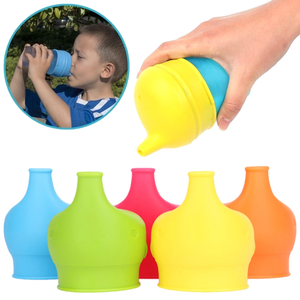 Leakproof Reusable Silicone Glass Water Mug Ceramics Cup Bowl Cover Lid Cap