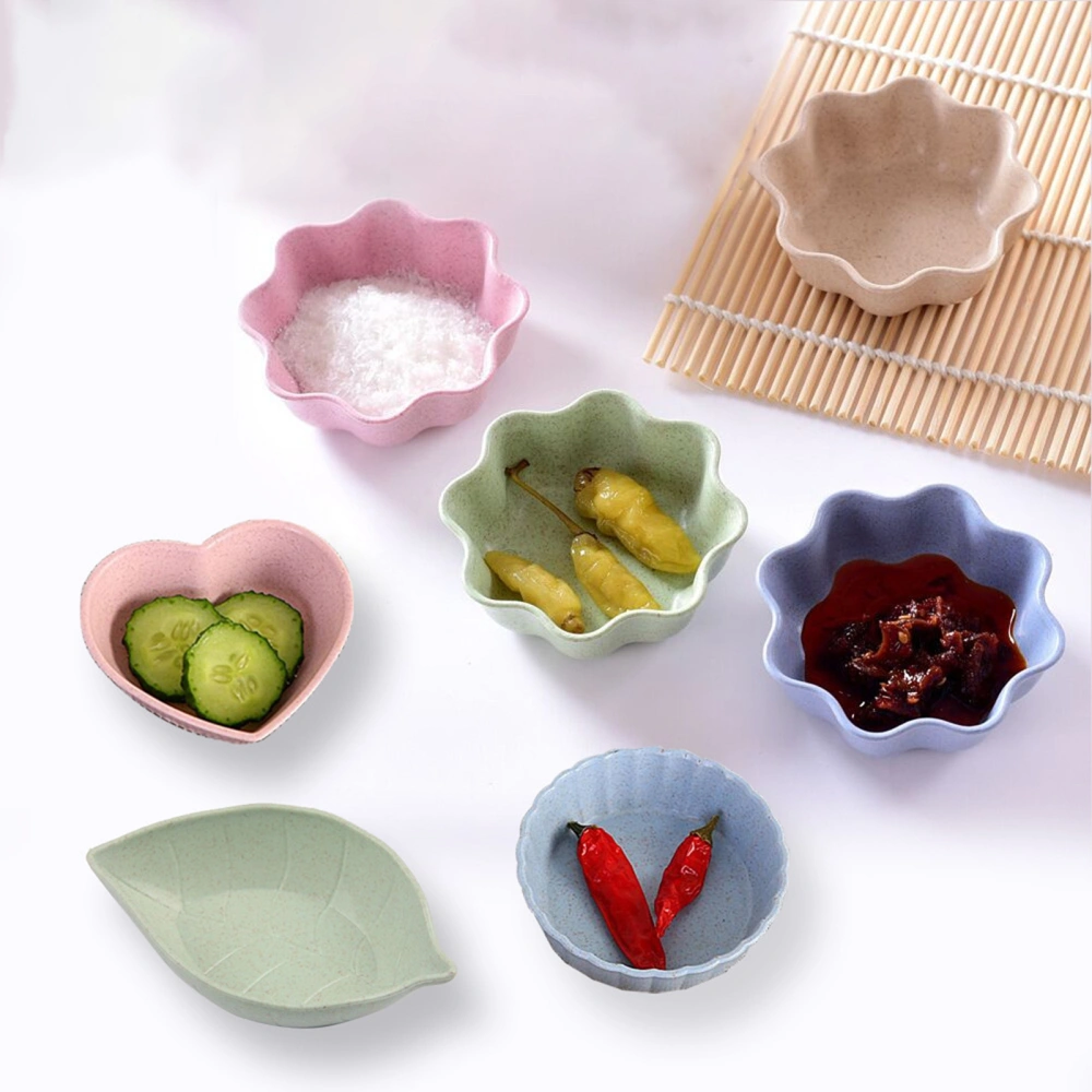 Household Mini Plastic Sauce Tray Tableware Kitchen Picnic Small Plate