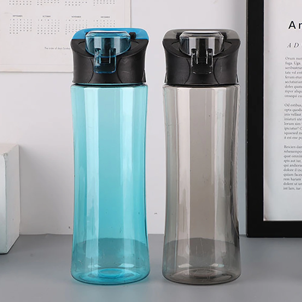 600ml Transparent Outdoor Sports Travel Leakproof Water Bottle Kettle Drinkware