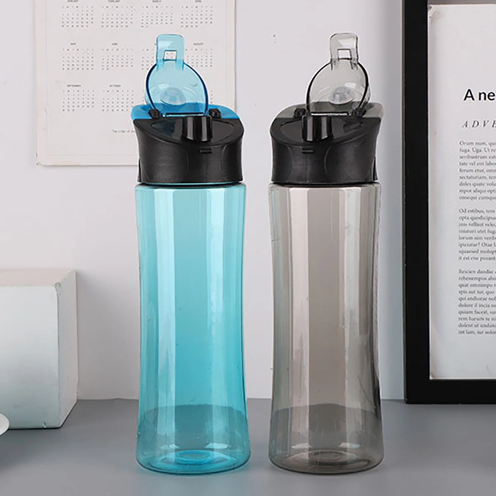 600ml Transparent Outdoor Sports Travel Leakproof Water Bottle Kettle Drinkware