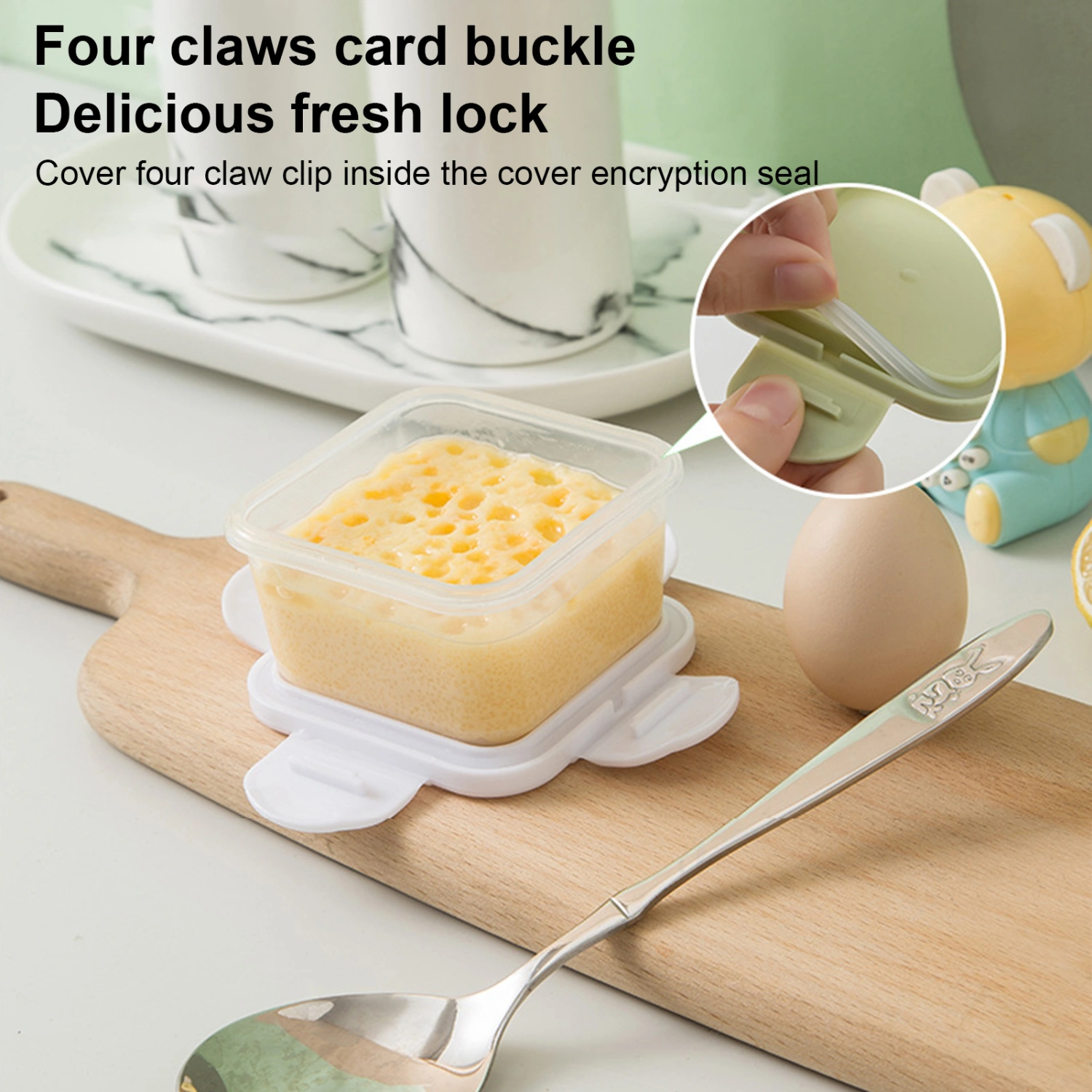Fresh Keeping Leakproof Food Storage Box Plastic Practical Food Grade Food Container for Home