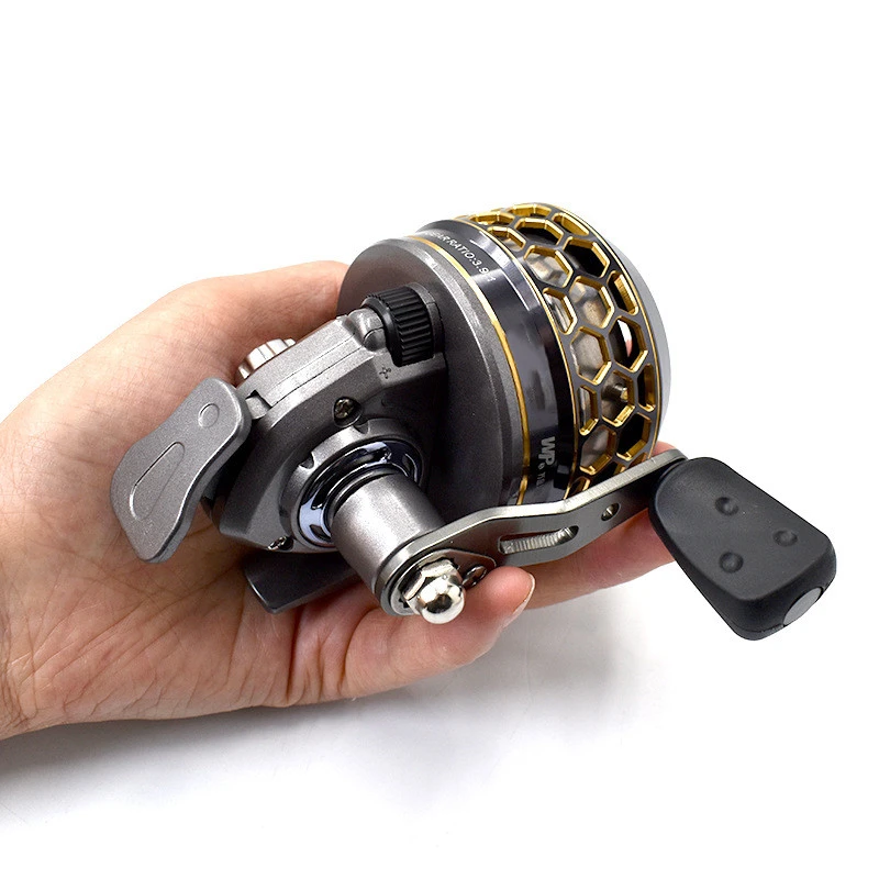 Round Closed Fish Dart Fishing Reel Stainless Steel