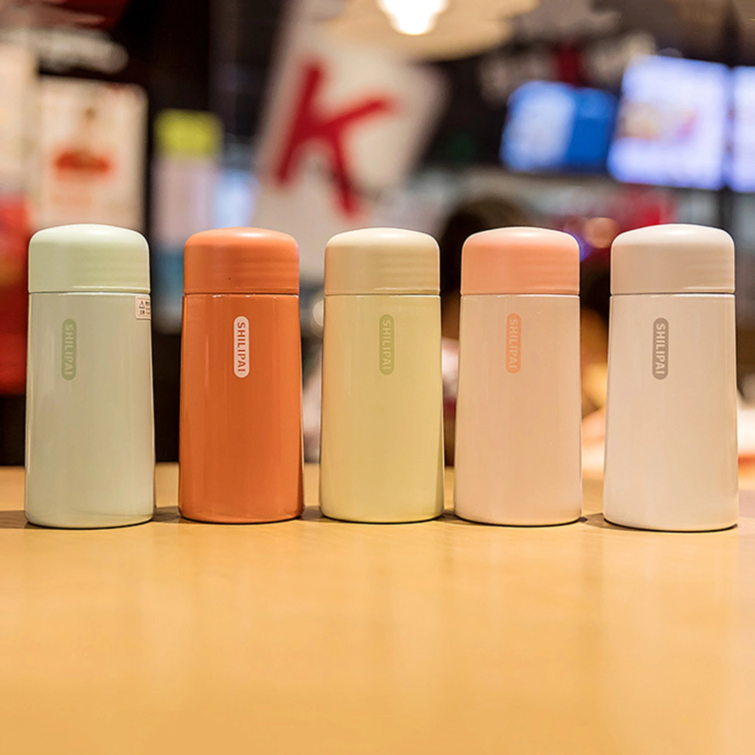 150ML Insulated Bottle Leak-proof Drop-resistant Tea Separation Wide Mouth Drink Water Cute Girls Thermal Cup for School
