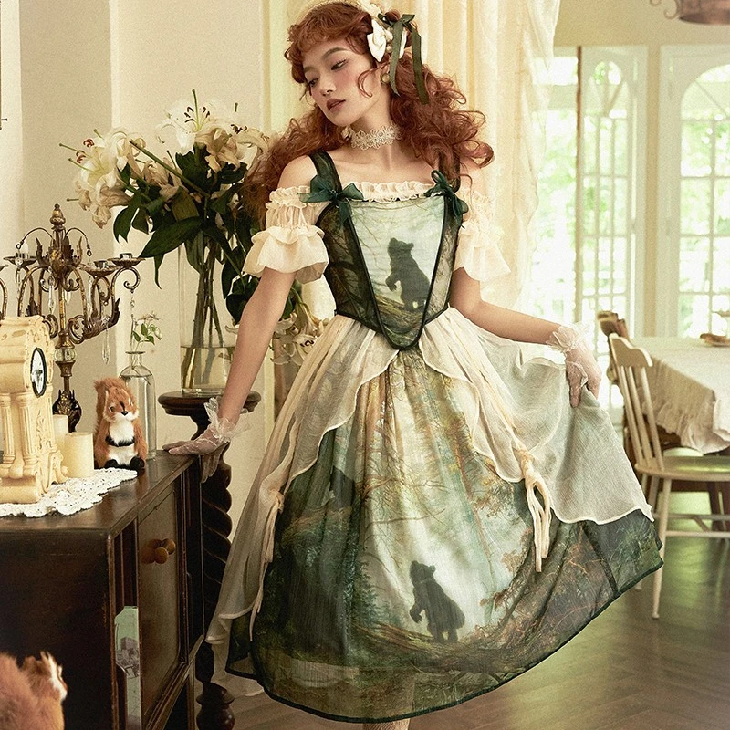 Ladies' Pine Forest Morning Dress Set