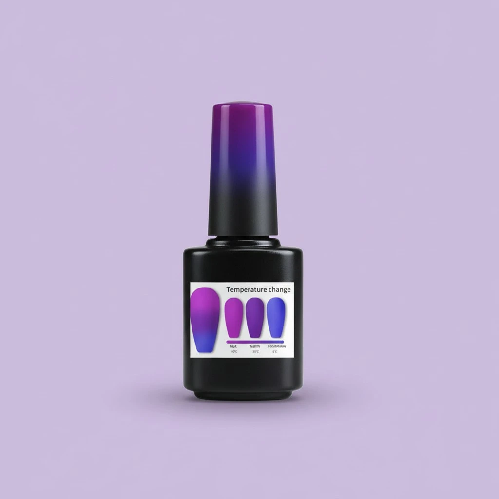 Color Changing Thermal Gel Nail Polish Winter