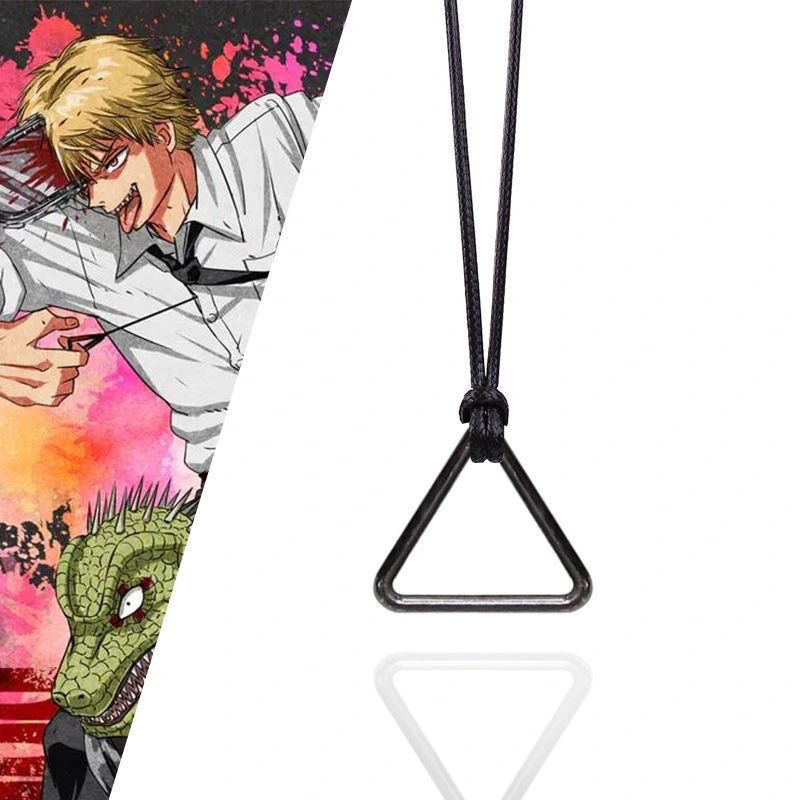 Anime Peripheral Anime Cos Metal Pull Ring Necklace