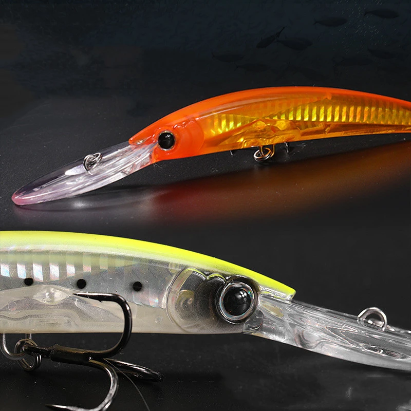 Inside Laser Sea Fishing Long Tongue Deep Diving Lures