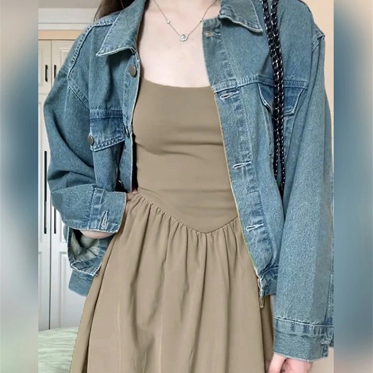 Women's French Style Summer Strap Dress