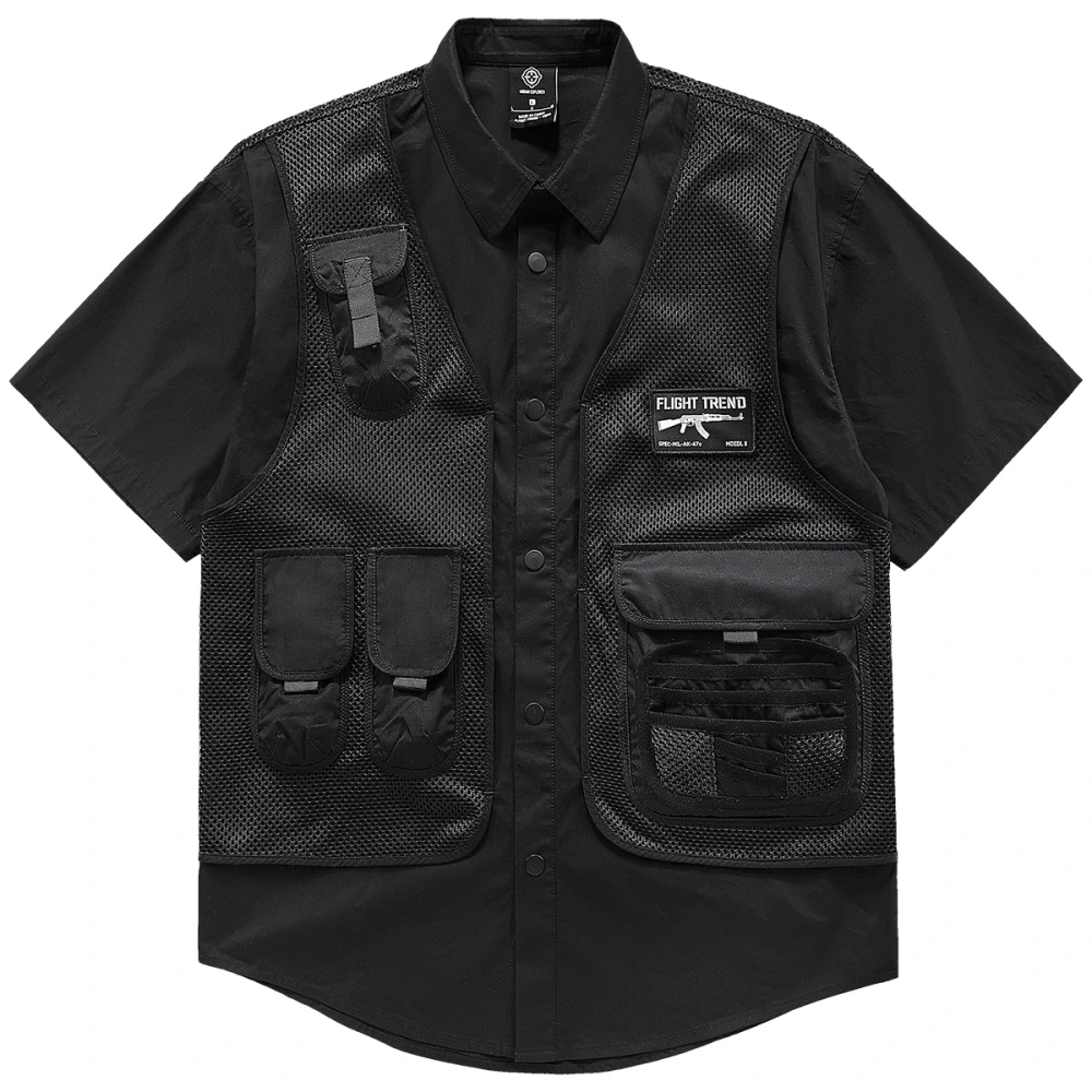 Fashion Casual Short Sleeved Shirt