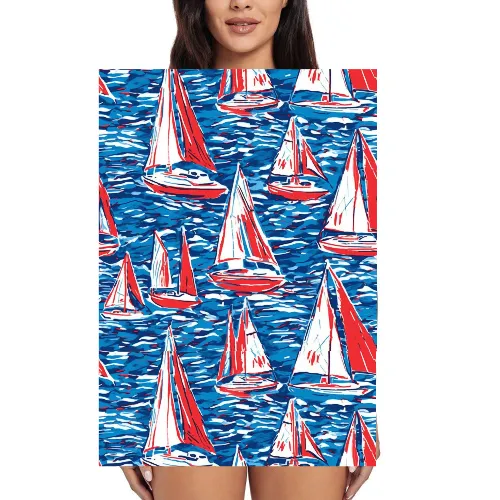 Patriotic Sailboats