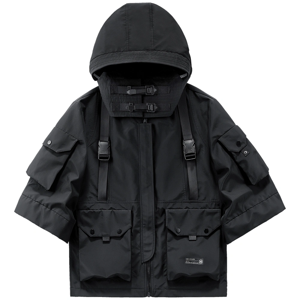 Men's Daopao Hooded Trench Coat