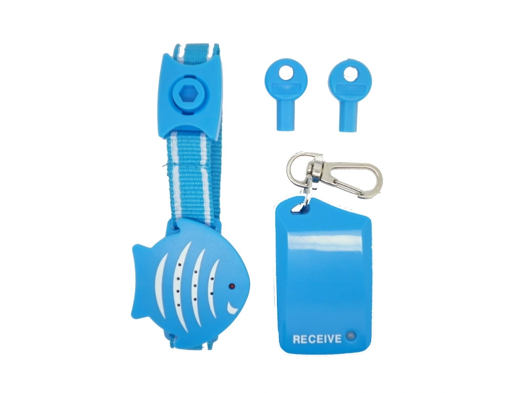 Wrist Watch Style Anti Loss Device Blue