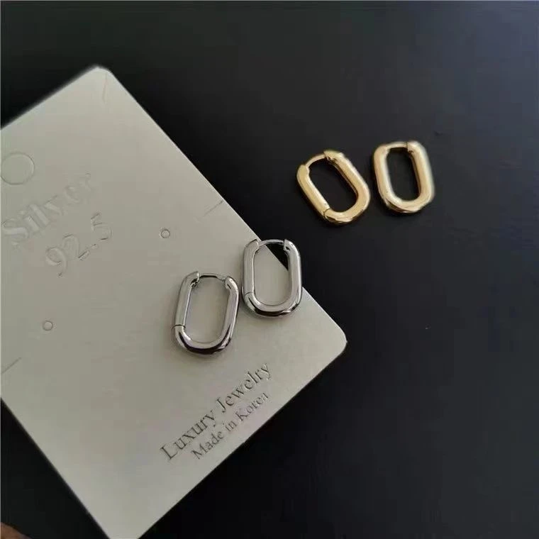 Women's High-end French Style U-shaped Earrings