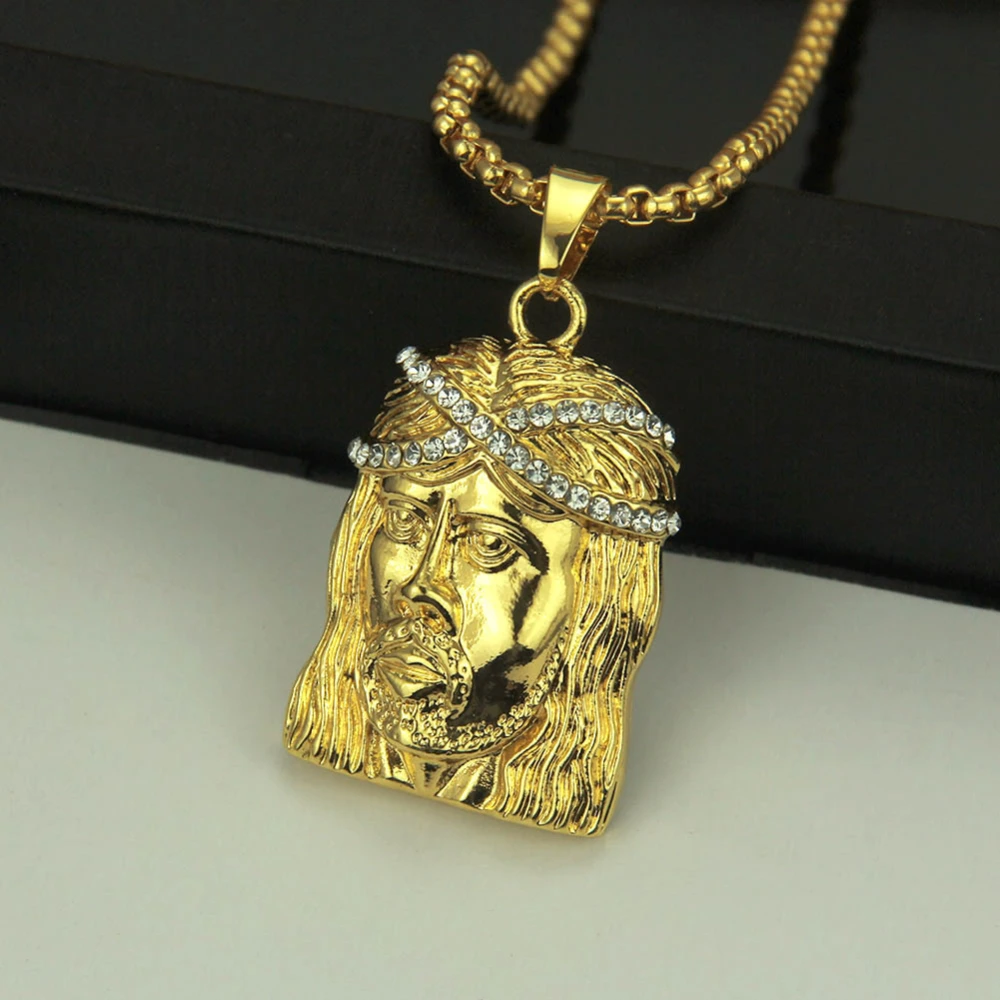 Head Portrait Hip-hop Pendant Necklace Jewelry