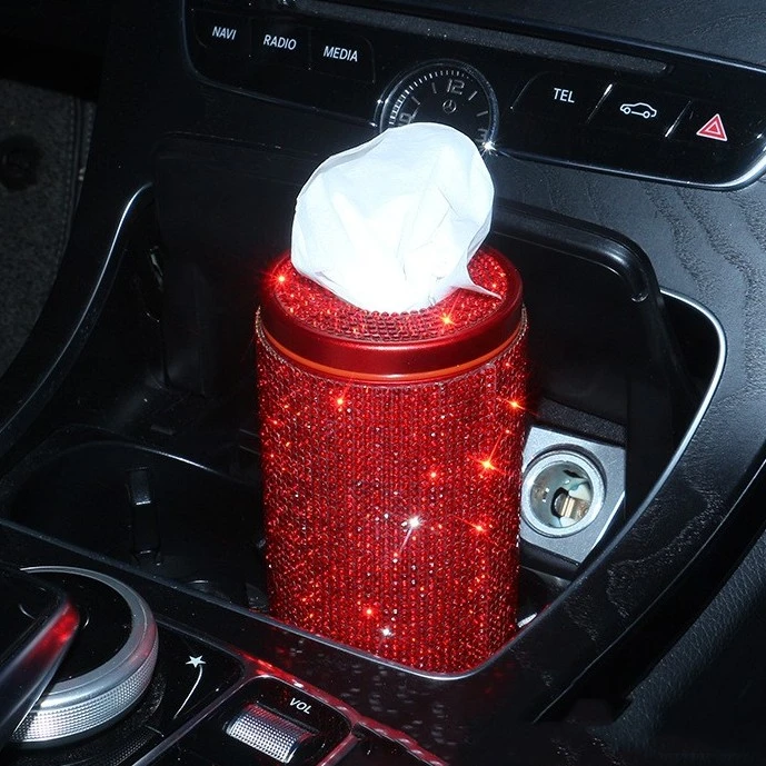 Car Net Red Diamond Tissue Tube