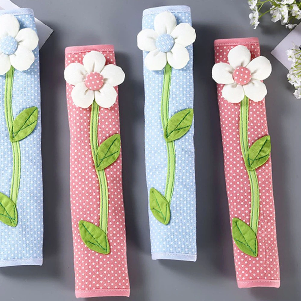 Handmade Fabric Double Door Refrigerator Handle Gloves