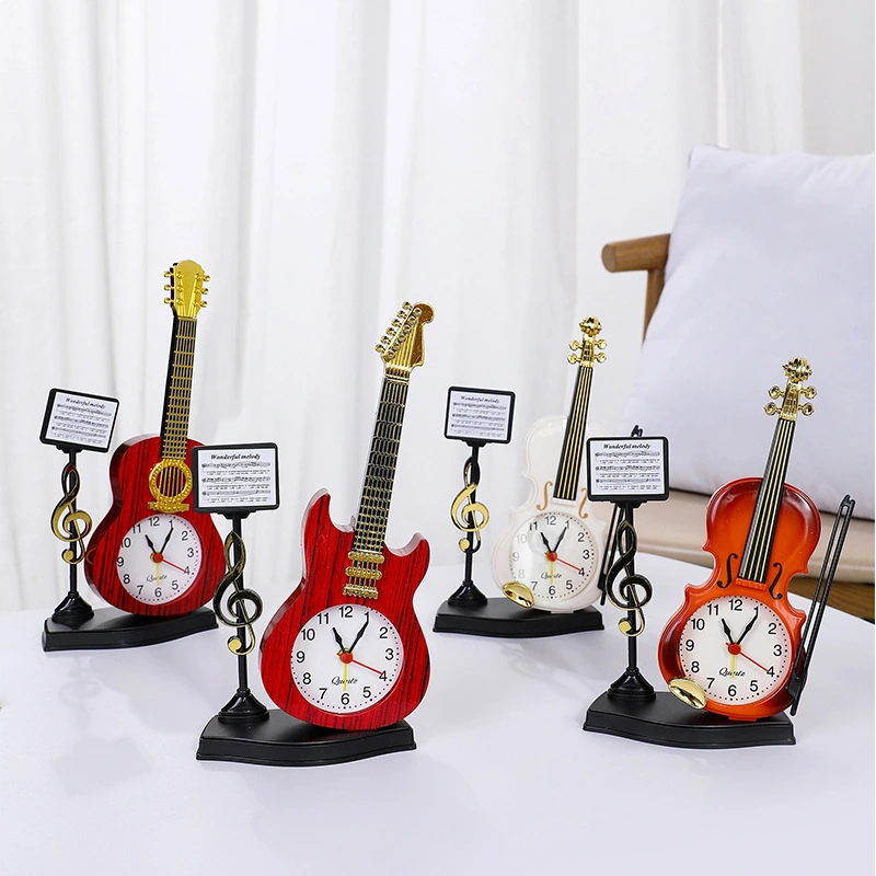 Creative Simulation Violin Alarm Clock For Students