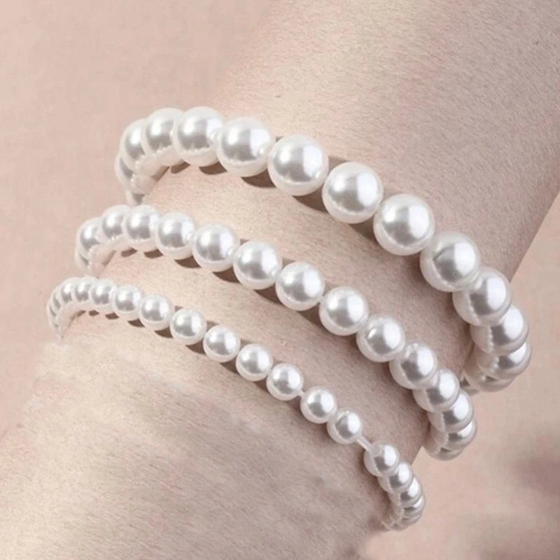Men's Fashion Retro Pearl Bracelet