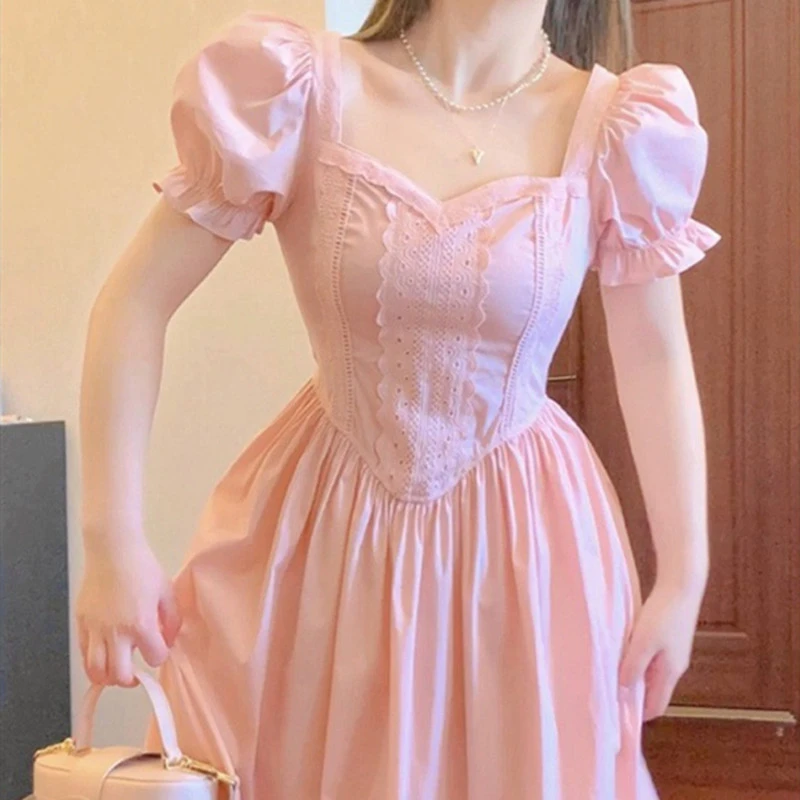 Slim And High-quality Seaside Pure Desire Ladies Dress