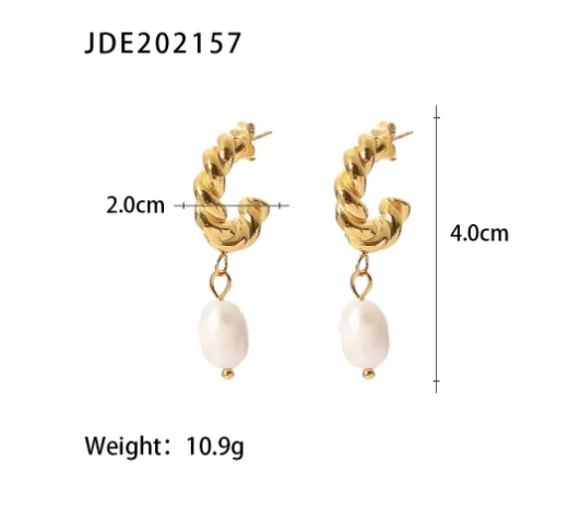 Emma Pearl Earrings