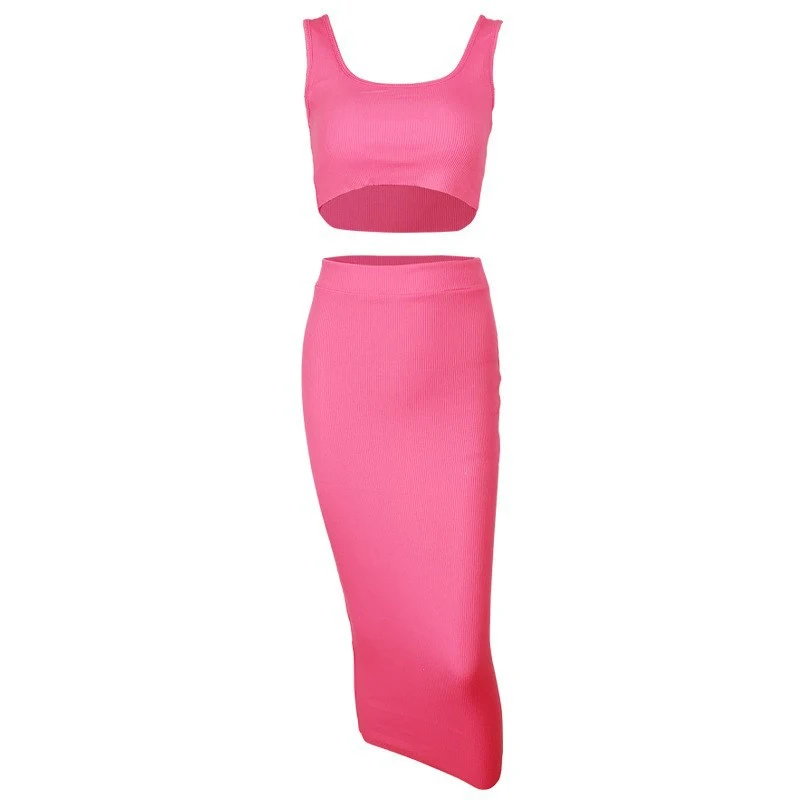 The New Dress Sexy Vest Two-piece Suit Short Jacket That